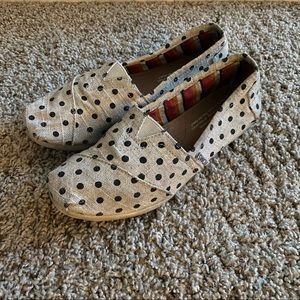 TOMS Shoes, polka dot